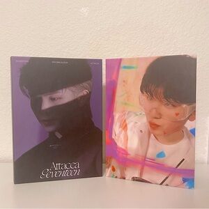 2 New Official Woozi Kpop Photocard Binders | ATTACCA & Face The Sun CARAT Ver.